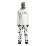 BURTON CROWN WEATHERPROOF ZIP HOODIE STOUT WHITE - Image 5