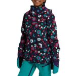 BURTON GIRLS ELODIE SNOW JACKET FLOWER POWER