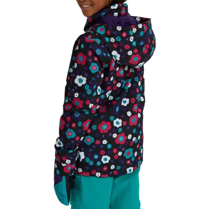 BURTON GIRLS ELODIE SNOW JACKET FLOWER POWER - Image 2