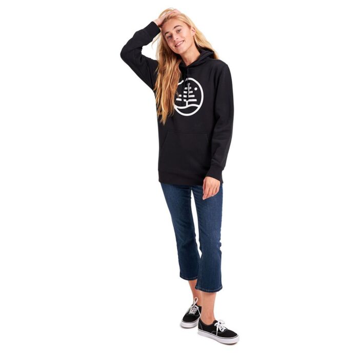 BURTON FAMILY TREE HOODIE TRUE BLACK - Image 7