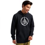 BURTON FAMILY TREE HOODIE TRUE BLACK - Image 2