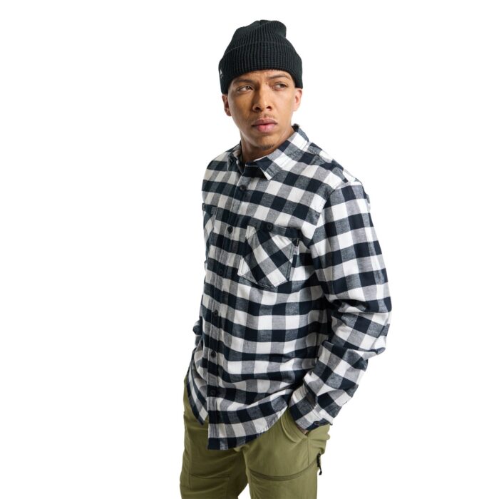 BURTON FAVORITE SHIRT STOUT WHITE BUFFALO PLAID - Image 2