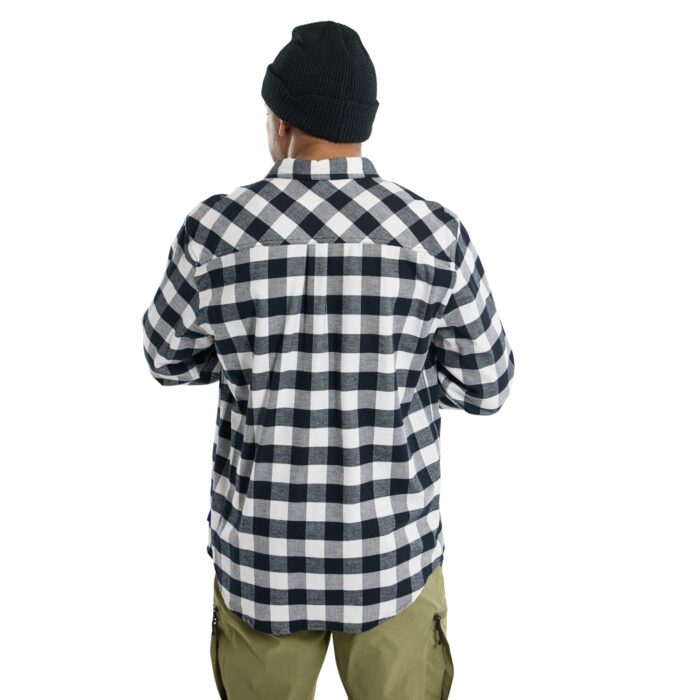 BURTON FAVORITE SHIRT STOUT WHITE BUFFALO PLAID - Image 3