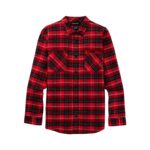 BURTON FAVORITE SHIRT TOMATO BRADLEY PLAID