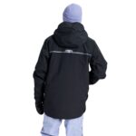 BURTON FROSTNER ANORAK SNOW JACKET TRUE BLACK - Image 3