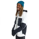 BURTON FROSTNER SNOW JACKET STOUT WHITE TRUE BLACK - Image 2