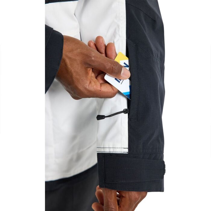 BURTON FROSTNER SNOW JACKET STOUT WHITE TRUE BLACK - Image 9