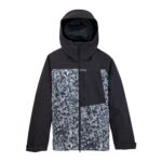 BURTON LODGEPOLE SNOW JACKET TRUE BLACK AERIAL PINES