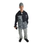 BURTON LODGEPOLE SNOW JACKET TRUE BLACK AERIAL PINES - Image 4