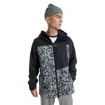 BURTON LODGEPOLE SNOW JACKET TRUE BLACK AERIAL PINES - Image 2