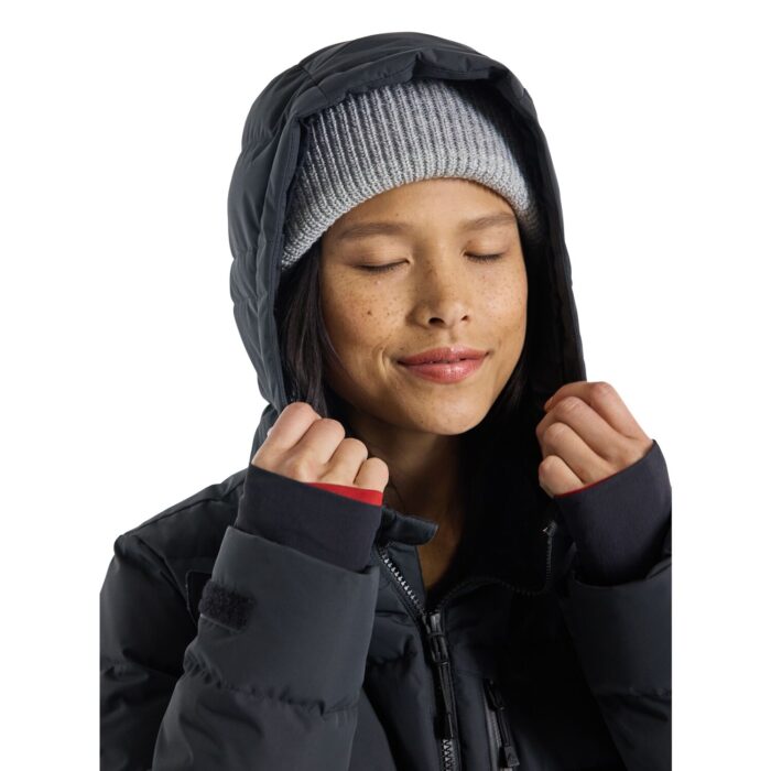 BURTON LOYIL DOWN WOMEN SNOW JACKET TRUE BLACK - Image 5
