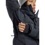 BURTON LOYIL DOWN WOMEN SNOW JACKET TRUE BLACK - Image 7