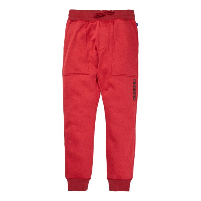 BURTON OAK FLEECE PANT SUN DRIED TOMATO HEATHER - Image 4