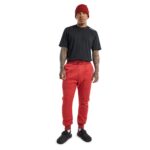 BURTON OAK FLEECE PANT SUN DRIED TOMATO HEATHER - Image 5