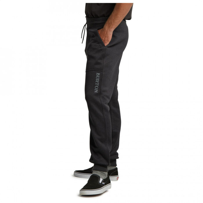 BURTON OAK FLEECE PANT TRUE BLACK HEATHER - Image 3