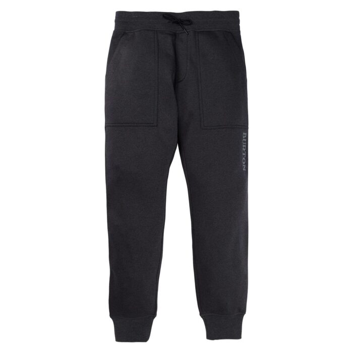 BURTON OAK FLEECE PANT TRUE BLACK HEATHER - Image 5