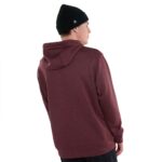 BURTON OAK HOODIE HEATHER ALMANDINE - Image 4
