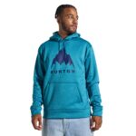 BURTON OAK HOODIE LYONS BLUE HEATHER - Image 2