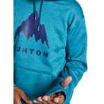 BURTON OAK HOODIE LYONS BLUE HEATHER - Image 4