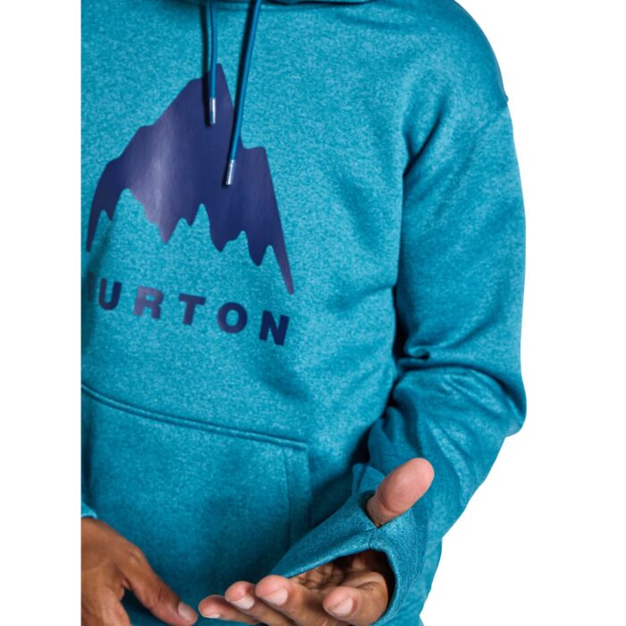 BURTON OAK HOODIE LYONS BLUE HEATHER - Image 4