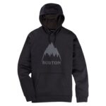 BURTON OAK HOODIE TRUE BLACK HEATHER