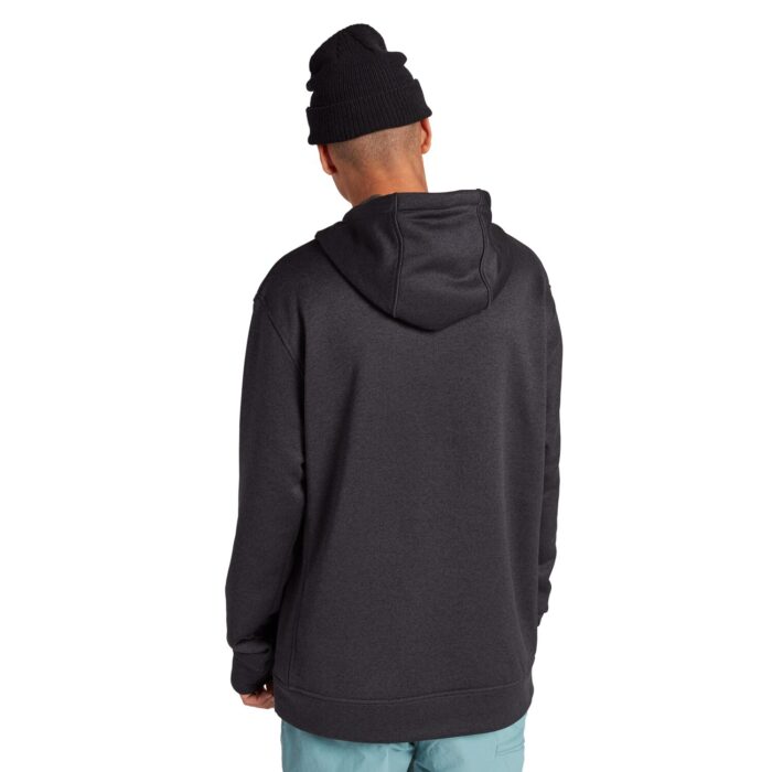 BURTON OAK HOODIE TRUE BLACK HEATHER - Image 3