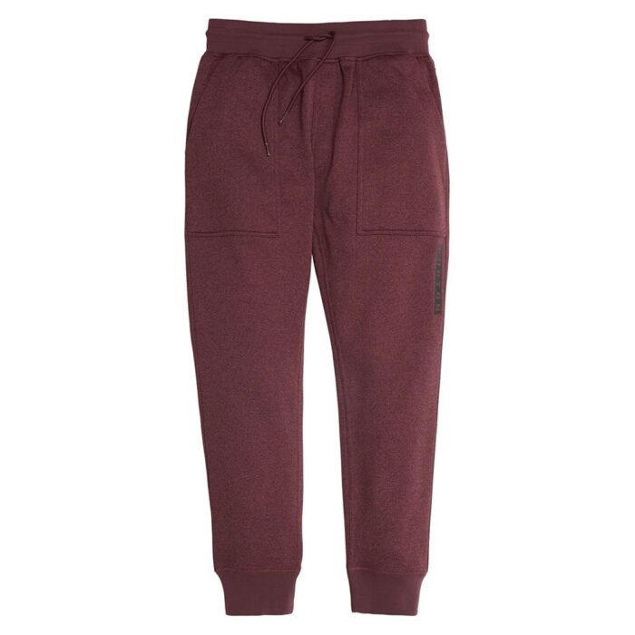 BURTON OAK FLEECE PANT ALMANDINE HEATHER - Image 3