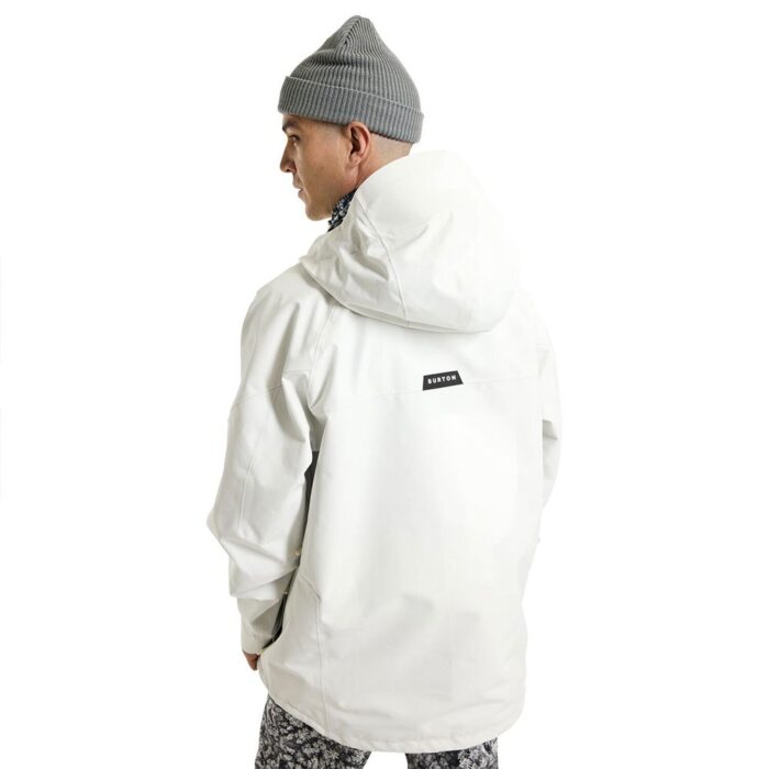 BURTON PILLOWLINE GORE-TEX ANORAK SNOW JACKET STOUT WHITE - Image 2