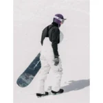 BURTON RESERVE GORE-TEX BIB SNOWBOARD PANT STOUT WHITE - Image 3