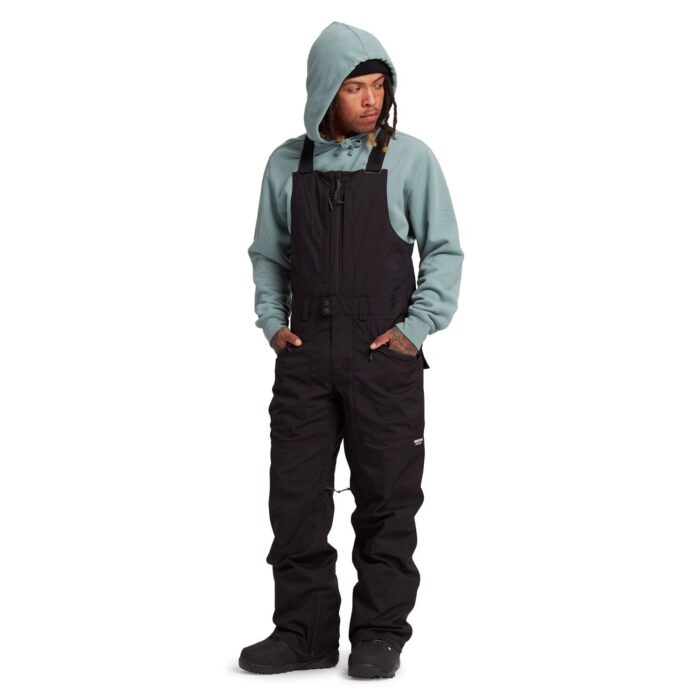 BURTON RESERVE BIB SNOWBOARD PANT TRUE BLACK - Image 7