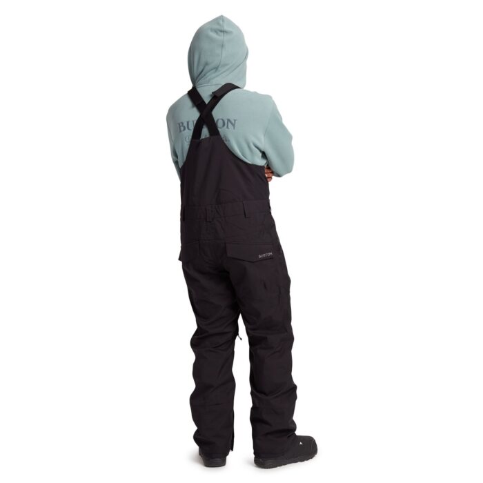BURTON RESERVE BIB SNOWBOARD PANT TRUE BLACK - Image 8