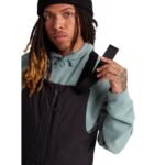BURTON RESERVE BIB SNOWBOARD PANT TRUE BLACK - Image 2