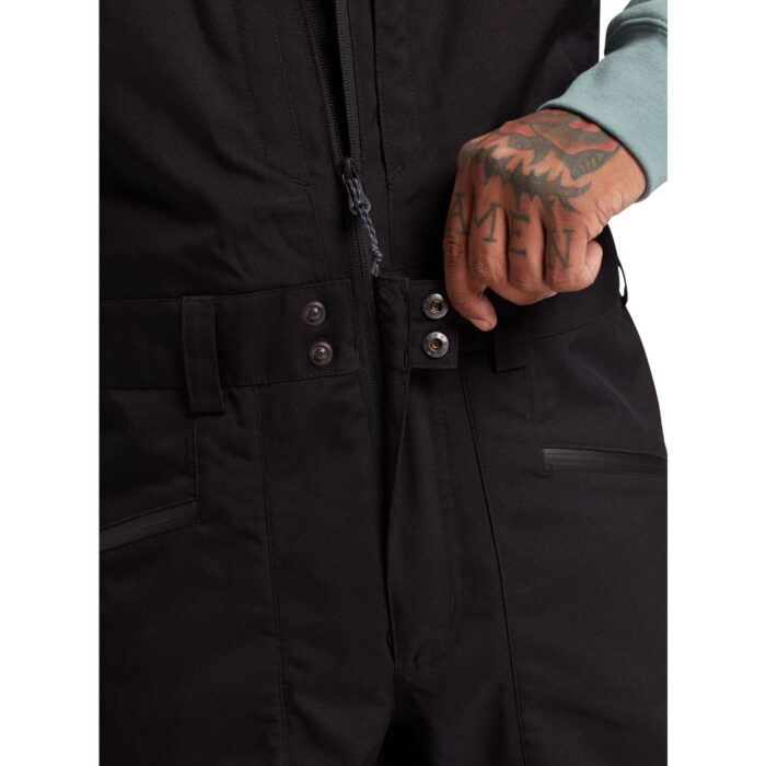 BURTON RESERVE BIB SNOWBOARD PANT TRUE BLACK - Image 3