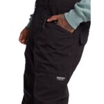 BURTON RESERVE BIB SNOWBOARD PANT TRUE BLACK - Image 4