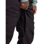 BURTON RESERVE BIB SNOWBOARD PANT TRUE BLACK - Image 5