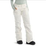 BURTON SOCIETY WOMEN SNOWBOARD PANT STOUT WHITE - Image 2