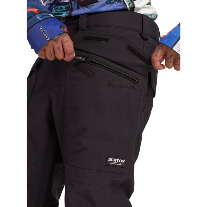 BURTON SOUTHSIDE SLIM SNOWBOARD PANT TRUE BLACK - Image 7