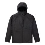 BURTON STOCKRUN WARMEST FULL ZIP HOODIE TRUE BLACK