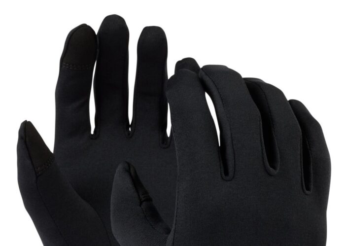 BURTON TOUCHSCREEN LINER GLOVES TRUE BLACK - Image 3