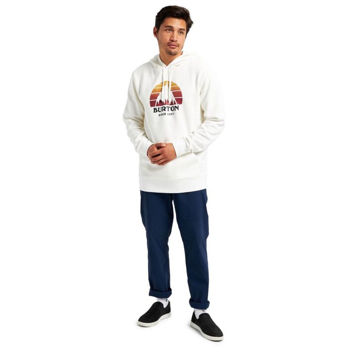 BURTON UNDERHILL HOODIE STOUT WHITE - Image 5
