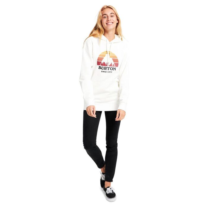 BURTON UNDERHILL HOODIE STOUT WHITE - Image 9