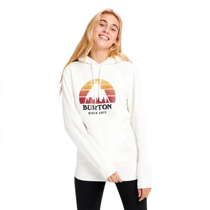 BURTON UNDERHILL HOODIE STOUT WHITE - Image 6