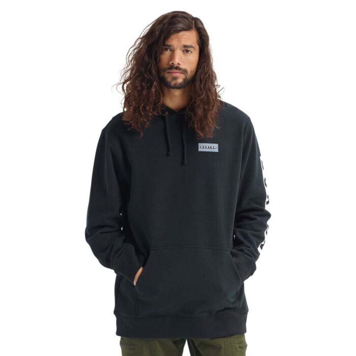 BURTON VAULT HOODIE TRUE BLACK - Image 2