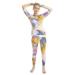 BURTON WOMEN MIDWEIGHT BASE LAYER THERMAL TOP STOUT WHITE VOYAGER - Image 4