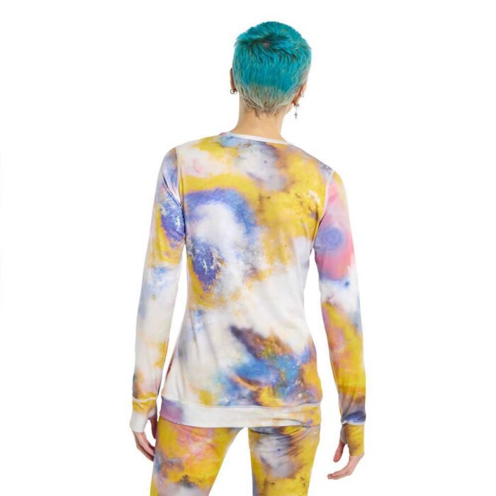 BURTON WOMEN MIDWEIGHT BASE LAYER THERMAL TOP STOUT WHITE VOYAGER - Image 3