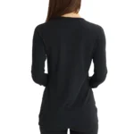 BURTON WOMEN MIDWEIGHT BASE LAYER THERMAL TOP TRUE BLACK - Image 3