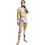 BURTON WOMEN MIDWEIGHT BASE LAYER THERMAL PANT STOUT WHITE VOYAGER - Image 4