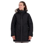 BURTON SAXTON WOMEN PARKA SNOW JACKET TRUE BLACK