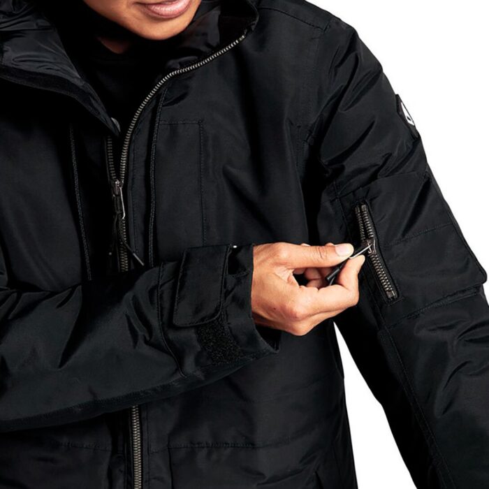 BURTON SAXTON WOMEN PARKA SNOW JACKET TRUE BLACK - Image 7