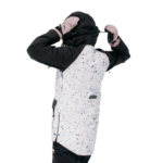 BURTON LALIK WOMEN SNOW JACKET STOUT WHITE SPATTER TRUE BLACK - Image 7